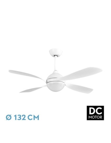 Ventilador de techo Fabrilamp modelo LIVORNO blanco  (Ø 132 cm)