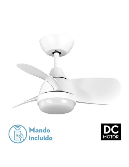 Ventilador de techo Fabrilamp modelo PIRDO blanco  (Ø 60 cm)