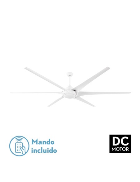 Ventilador de techo Fabrilamp modelo MONCAYO blanco  (Ø 254 cm)