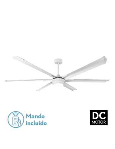 Ventilador de techo Fabrilamp modelo MAREA blanco  (Ø 198 cm)