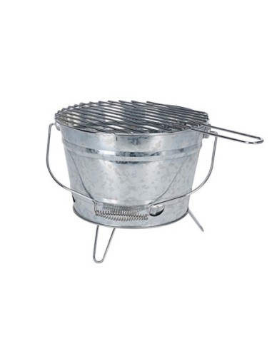 Barbacoa de zinc modelo cubo (Ø27cm)