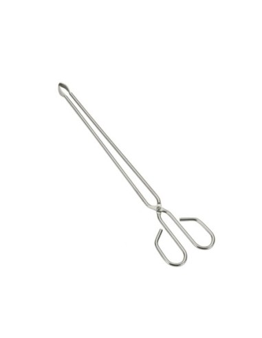 Pinzas de barbacoa para carne de acero inoxidable (24cm)