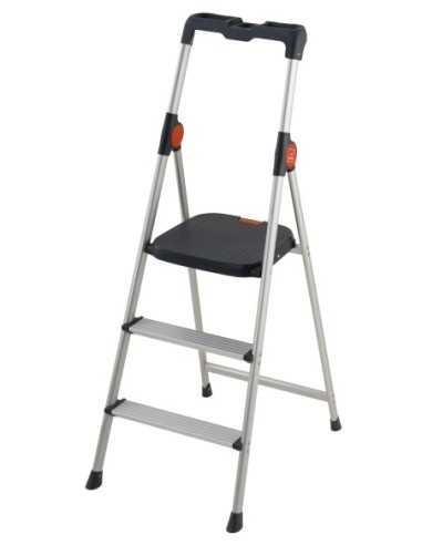 Gierre B222 Mini escalera ultraligera de aluminio Dekorstep (2 peldaños)