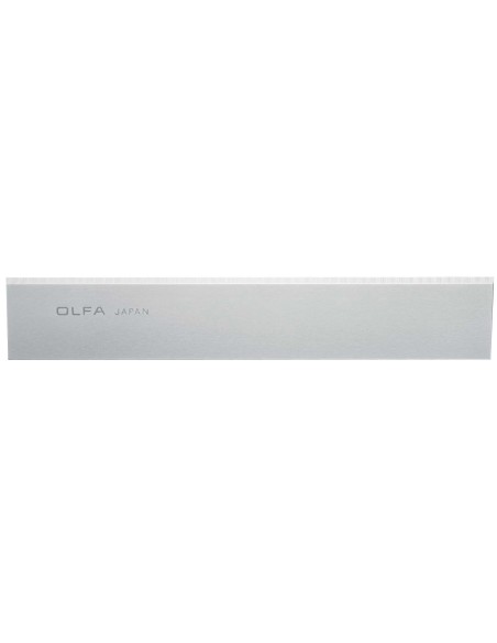 OLFA BS-10B - Pack de 10 cuchillas para rascadores 100x18x03 mm plateadas