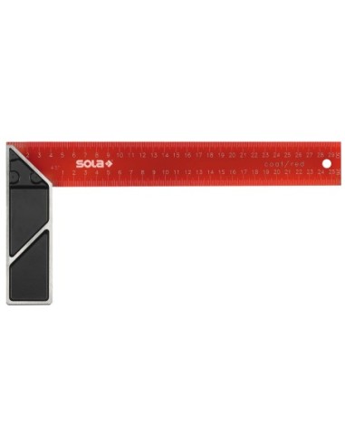 SOLA SRC250 - Escuadra de carpintero SRB (250 x 145 mm)