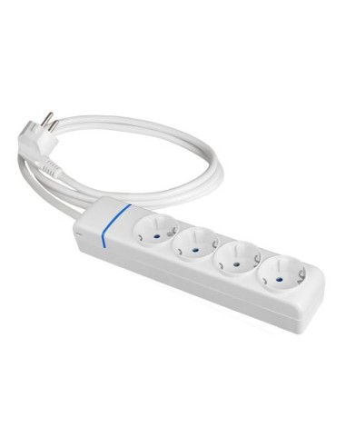 Prolongador con 4 tomas 2P+T, (16A - 250v~) 1,5 m de cable H05W-F 3g 1,5mm² - 8014p SOLERA