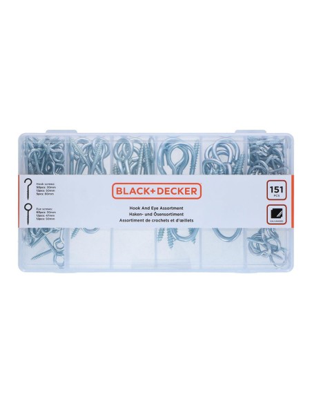 Surtido de hembrillas de 151 piezas ST Black+Decker