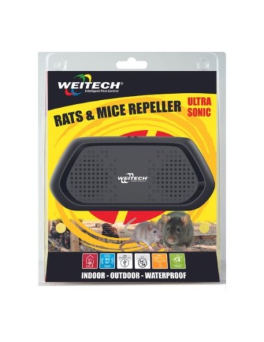 Ahuyentador de ultrasonidos para ratas y ratones WeiTech