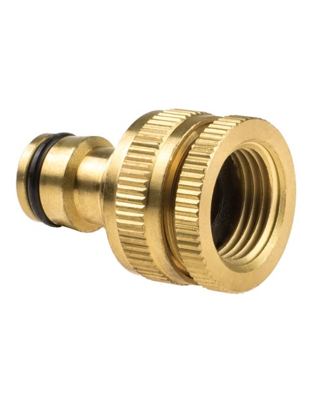 Conector a grifo jardín de ½″ o ¾″ latón Brass Cellfast