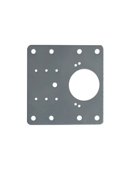 Placa reparación bisagra cazoleta Inox BC14 (90x90mm) 92625 Micel