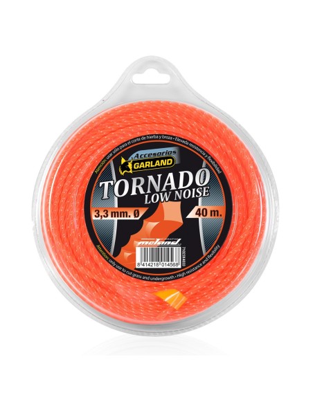 Garland 71023X4033 Dispensador de hilo de nylon espiral "Tornado"  para desbrozadoras (40m, Ø3,3mm)