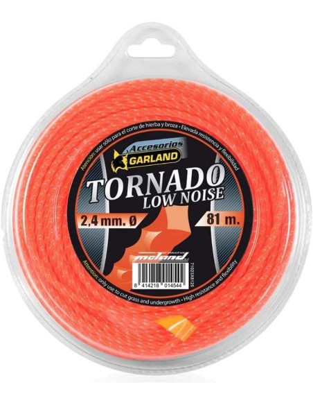 Garland 71023X8125 Dispensador de hilo de nylon espiral "Tornado"  para desbrozadoras (81m, Ø2,4mm)