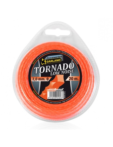 Garland 71021X2020 Dispensador de hilo de nylon espiral "Tornado"  para desbrozadoras (20m, Ø2mm)