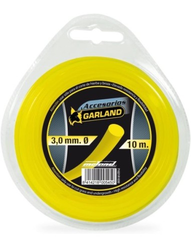 Garland 71021R1030 Dispensador de hilo de nylon para desbrozadoras (10m, Ø3mm)