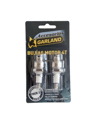 Garland 7101000200 Pack de 2 bujías RJ19LM