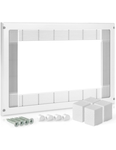 Micel 94505 Marco para microondas encastrable (600mm x 400mm) blanco