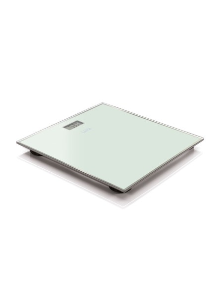 BASCULA ELECTRONICA PARA BAÑO COLOR BLANCA MÁX.150KG PS1068W LAICA