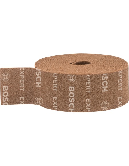 BOSCH 2608901227 Rollo de vellón Expert N880 para lijado manual de 115 mm x 10 m grueso A