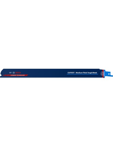 BOSCH 2608900377 Hoja de sierra sable Expert ‘Medium-Thick Tough Metal’ S 1255 HHM 1 unidad