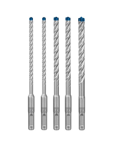 BOSCH 2608900198 Set de brocas para martillo Expert SDS plus-7X de 6/6/8/8/10 mm 5uds.