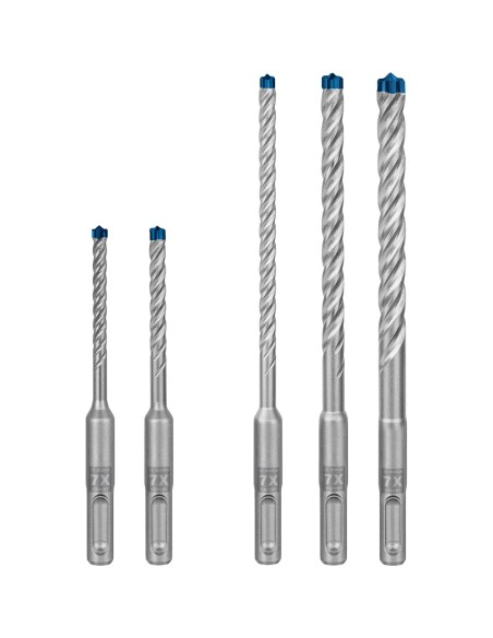 BOSCH 2608900197 Set de brocas para martillo Expert SDS plus-7X de 5/6/6/8/10 mm 5uds.