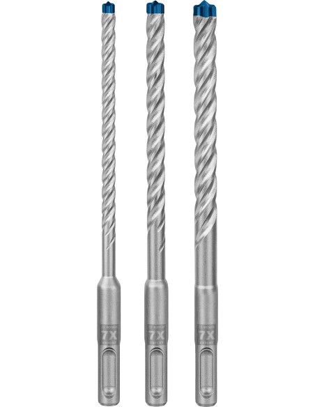 BOSCH 2608900196 Set de brocas para martillo Expert SDS plus-7X de 6/8/10 mm 3uds.