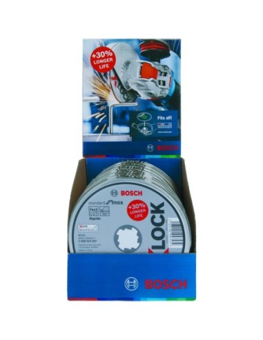 BOSCH 2608619267 Disco de corte Standard for Inox X-LOCK