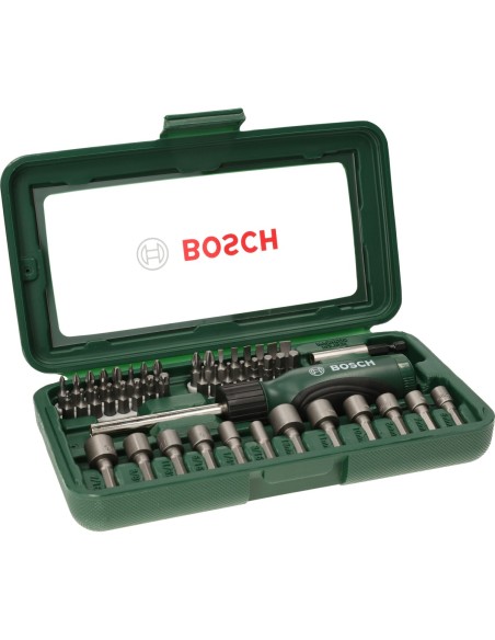 BOSCH 2607019504  Set con 46 unidades para atornillar