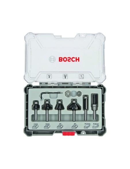 BOSCH 2607017468 Set de fresas