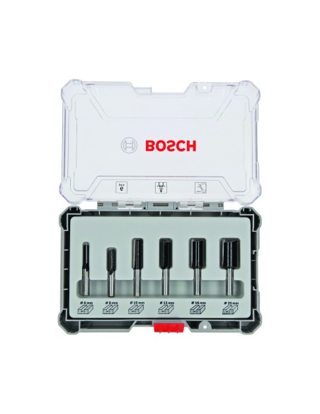 BOSCH 2607017466 Set de fresas