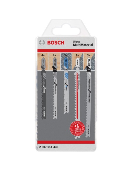 Bosch Set calar 14+1: MultiMaterial 2607011438