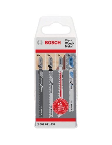 Bosch Set calar 14+1: Wood + Metal 2607011437