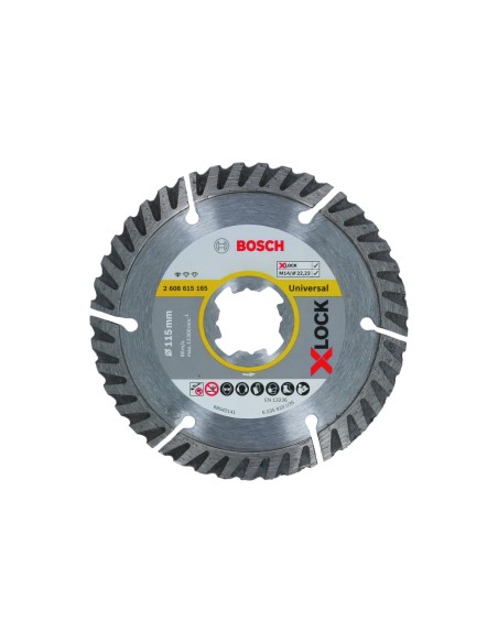 BOSCH 2608615246 Standard for Universal X-LOCK de 115x2223x16x10 de 2 unidades