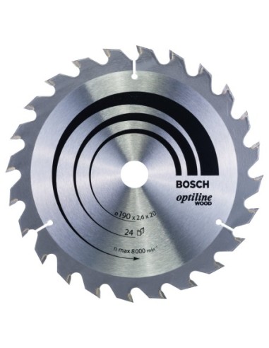 BOSCH 2608640612 Hoja De Sierra circular  OP WO H 190x20-24