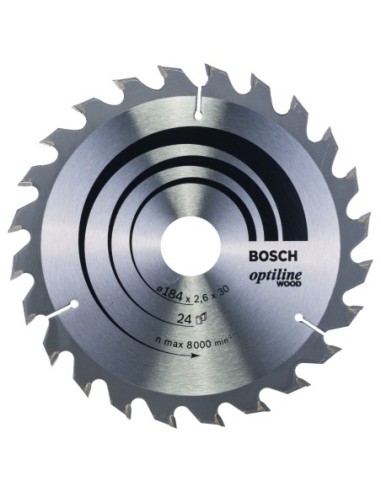 BOSCH 2608640610 Hoja De Sierra circular  OP WO H 184x30-24