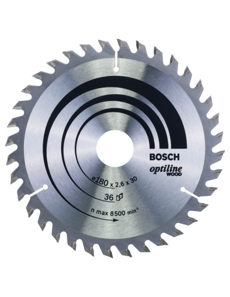 BOSCH 2608640609 Hoja De Sierra circular  OP WO H 180x30-36