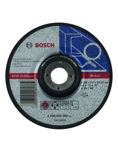 BOSCH 2608600389 Desbaste Expert Metal: 150x6mm 6