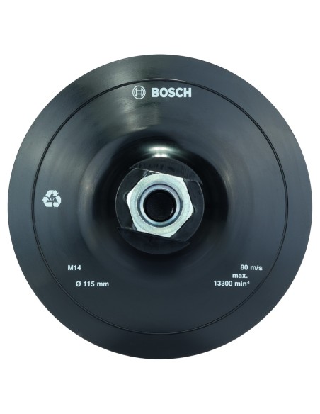 BOSCH 2608601076 Plato lijador con "cierre cardillo" amoladora:115mm