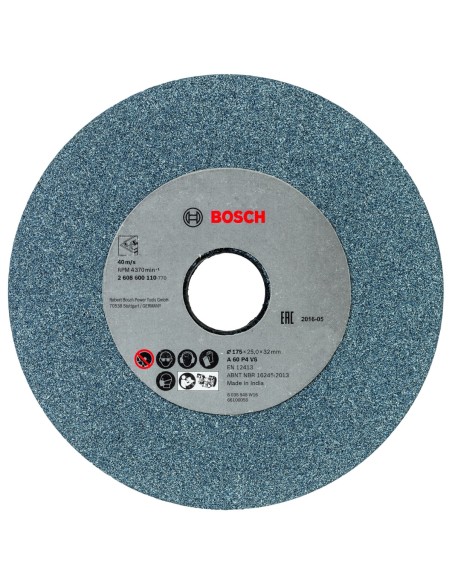 BOSCH 2608600110 Piedra afilar: 175x25x32mm G60