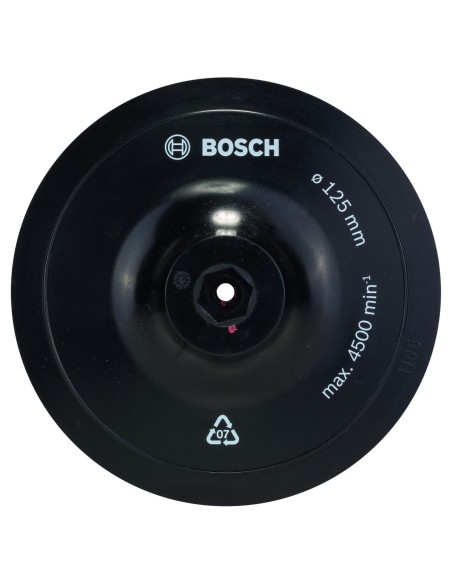 BOSCH 1609200154 Plato de goma taladro: 125mm "cierre cardillo"