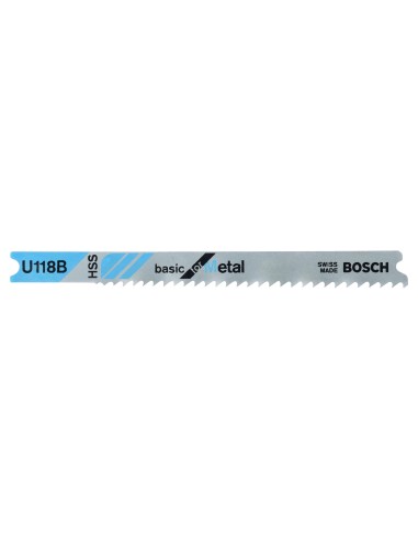 BOSCH 2608631771 U 118 B: Basic Metal: 3uds