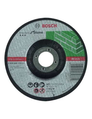 BOSCH 2608603174 Disco de corte Standard for Stone (piedra)