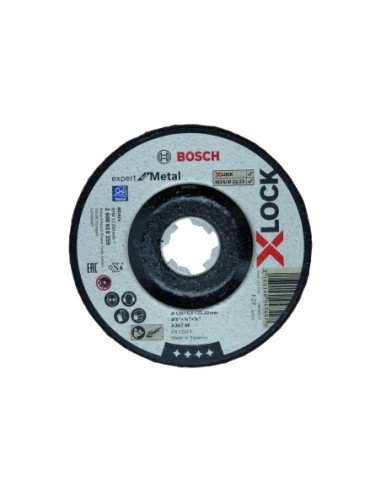 BOSCH 2608619259 Disco de desbaste Expert for Metal X-LOCK