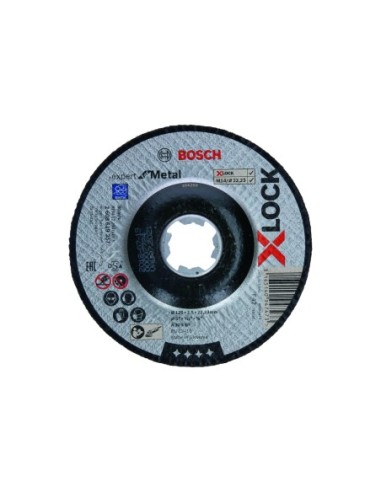 BOSCH 2608619257 Disco de corte Expert for Metal X-LOCK