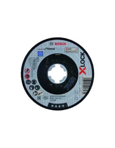 BOSCH 2608619253 Disco de corte Expert for Metal X-LOCK