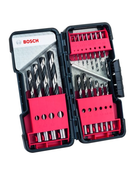 BOSCH 2608577350 HSS PointTeQ 18pcs ToughBox Set