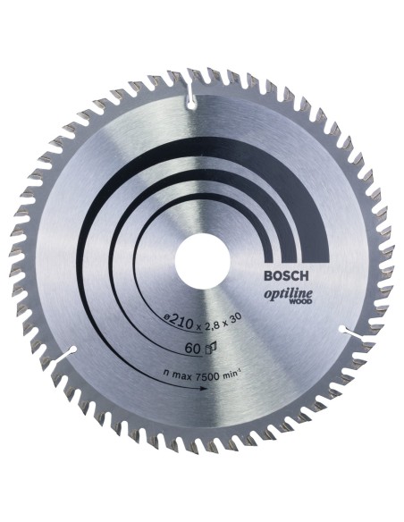 BOSCH 2608641190 Hoja De Sierra circular  OP WO H 210x30-60