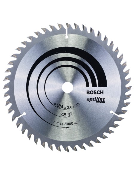 BOSCH 2608641181 Hoja De Sierra circular  OP WO H 184x16-48