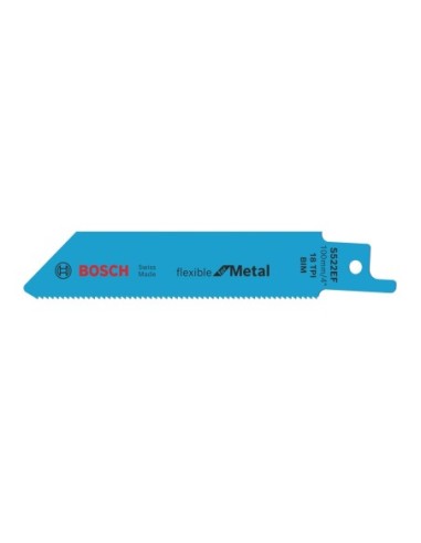 BOSCH 2608656012 Hoja de sierra sable S 522 EF Flexible for Metal