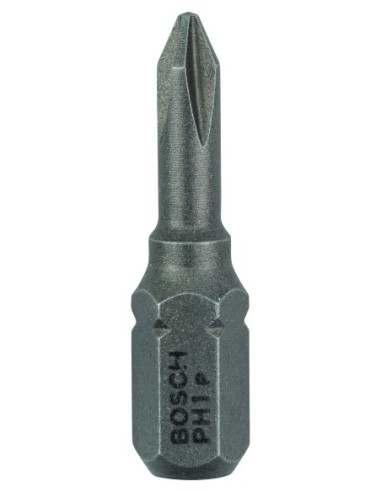 BOSCH 2607001510 Punta de atornillar extra dura PH 1 25 mm